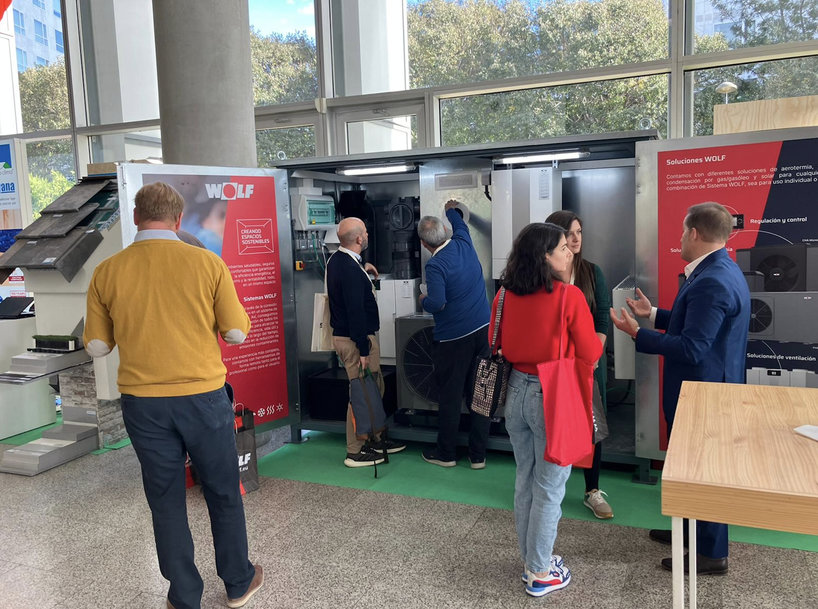 Los sistemas híbridos de aerotermia y ventilación de WOLF despiertan expectación en la 15ª Conferencia de Edificación Passivhaus
